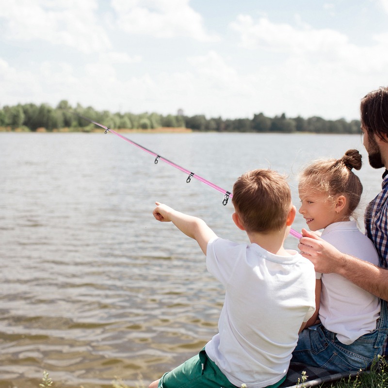 Kids Adult Beginner Fishing Ro - Fishing Rod Combo recension och pris
