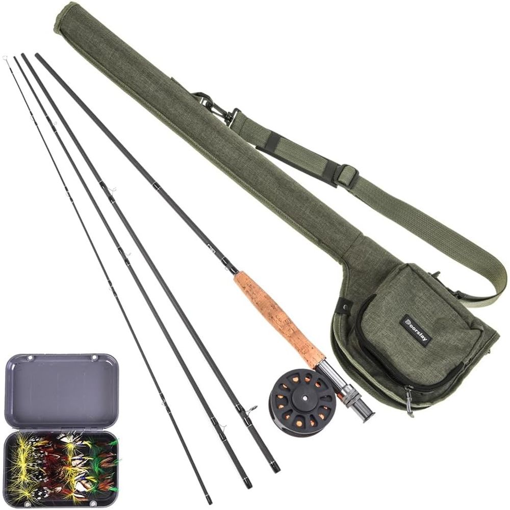 Portable Fishing Kit: Rod, Car - Fishing Rod Case recension och pris