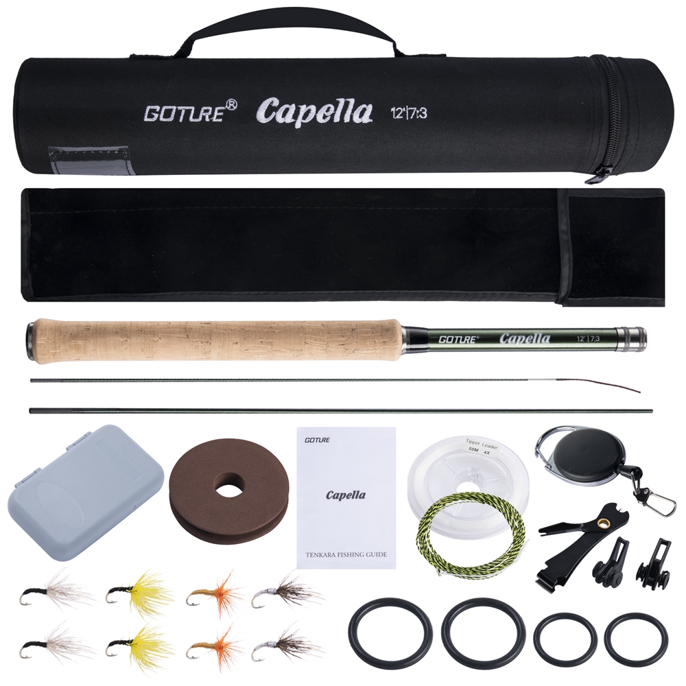 Goture Tenkara Fly Fishing Rod - Fishing Rod Combo recension och pris