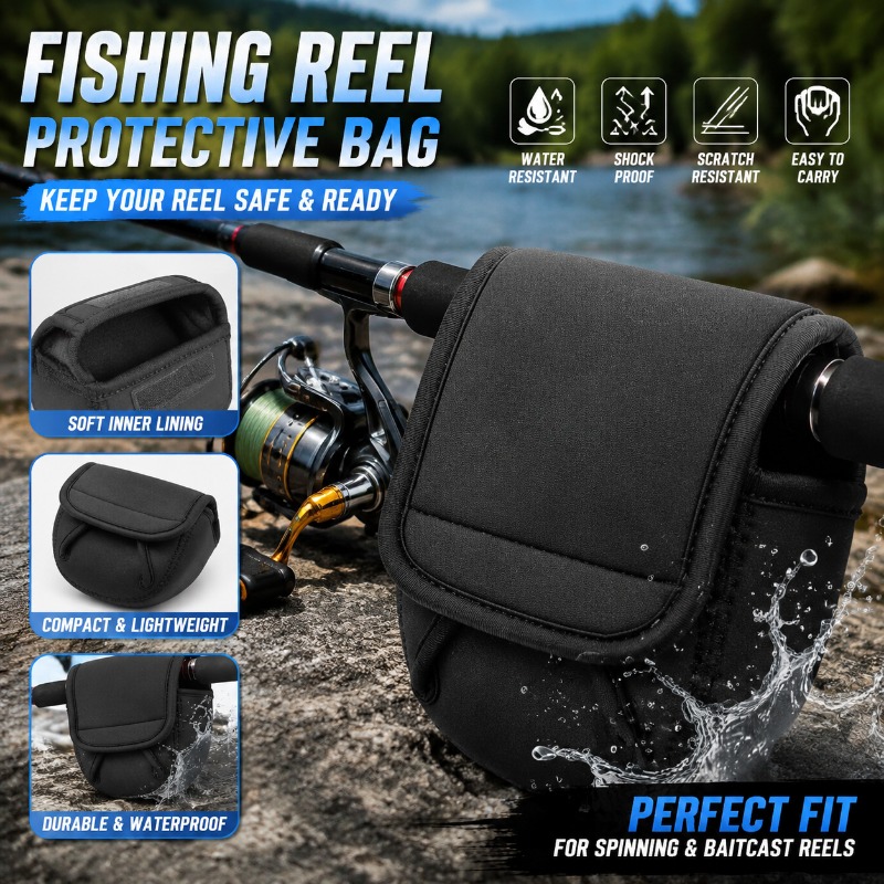 Fishing Reel Protective Cover  - Fishing Rod Combo recension och pris