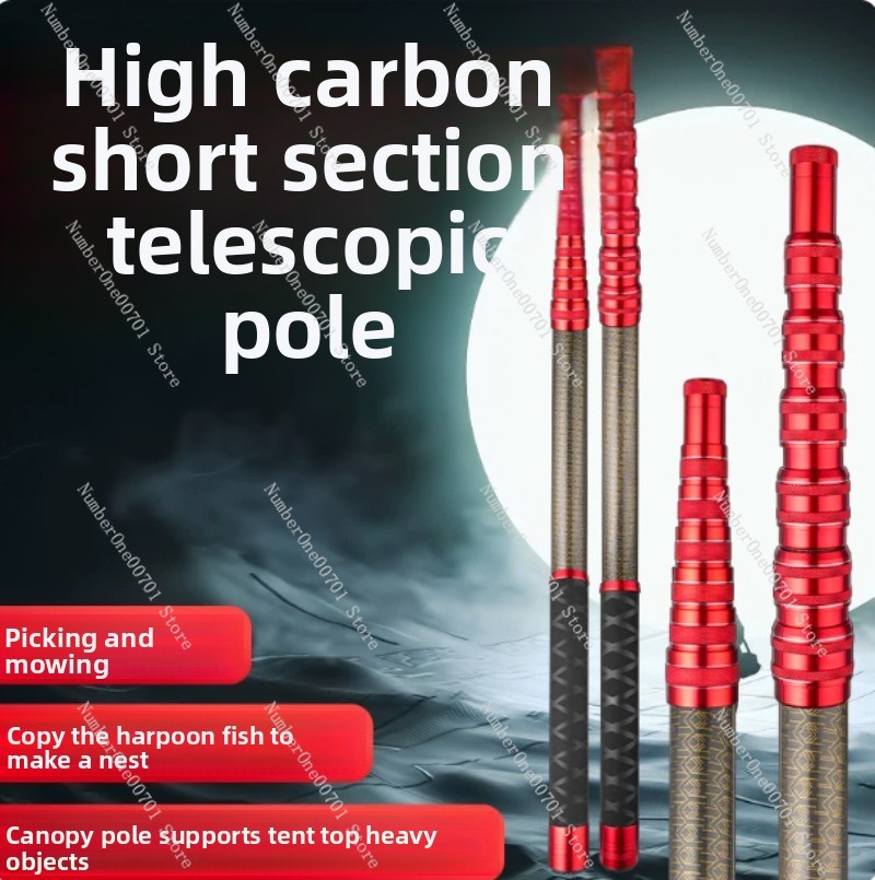 Short section ultra light, har - Fishing Rod Telescopic recension och pris