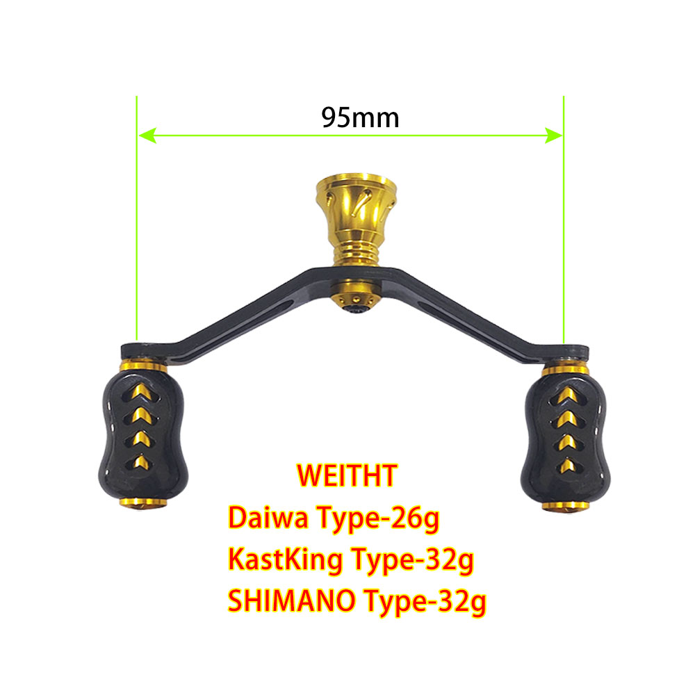 95mm Big Size Fishing Reel Dou - Shimano Reel Stradic recension och pris